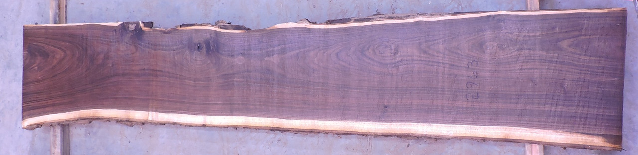 10/4 Walnut Live Edge Slab - 2963