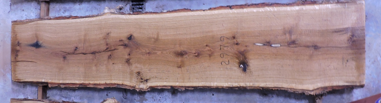 8/4  White Oak Live Edge Slabs - 2979