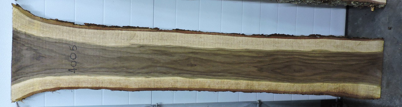 5/4 Walnut Live Edge Slab - 4005