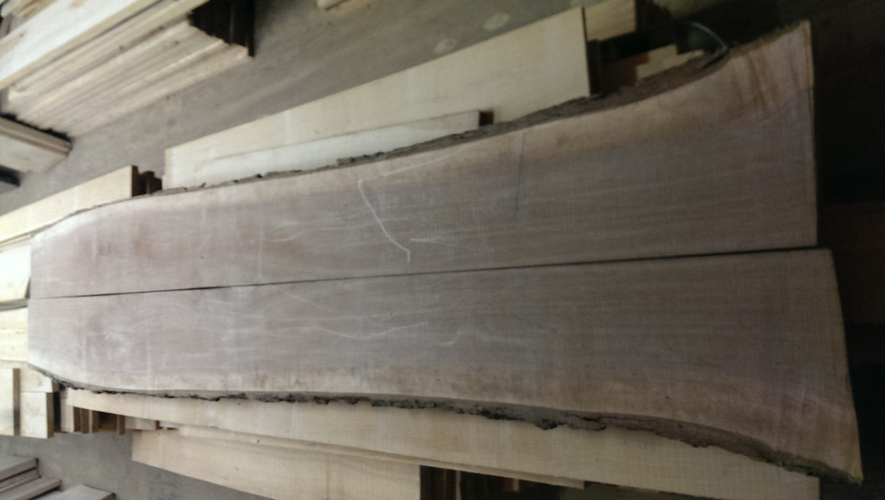 8/4 Quartersawn Live Edge Bookmatched Walnut Set - W720