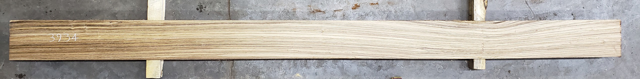 4/4 Zebrawood surfaced board 3934