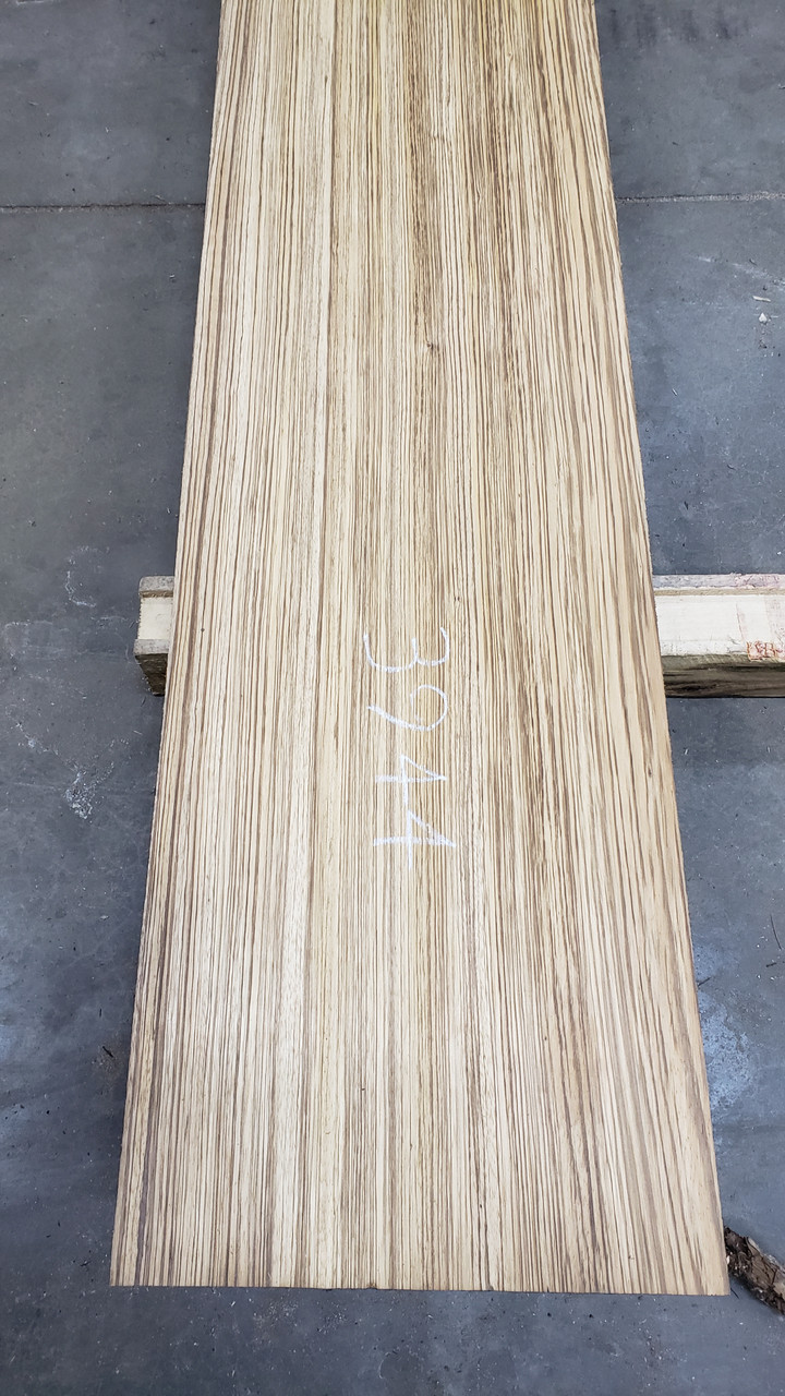 8/4 Zebrawood surfaced board 3944