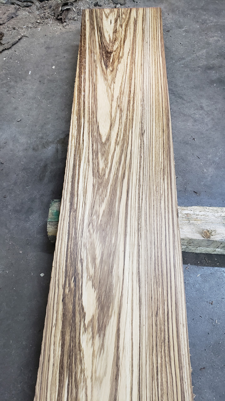 4/4 Zebrawood surfaced board 3952