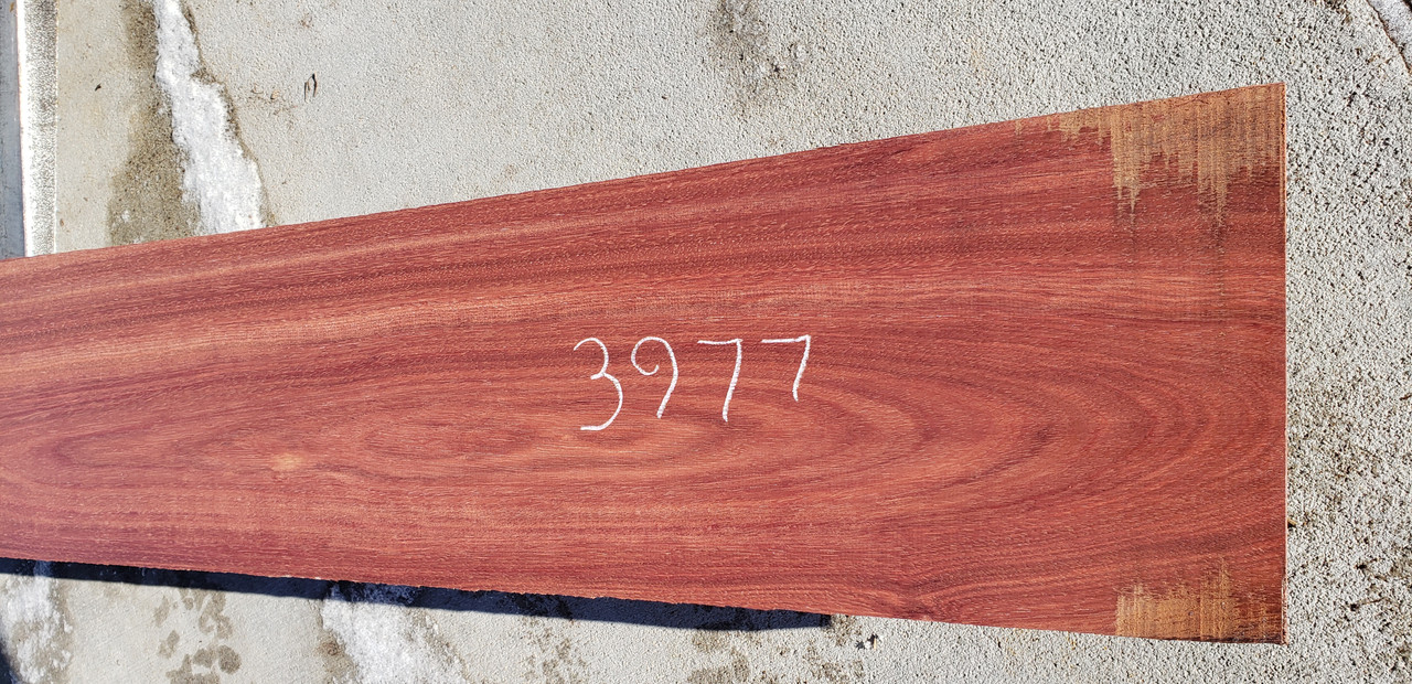 4/4 Bloodwood surfaced board 3977