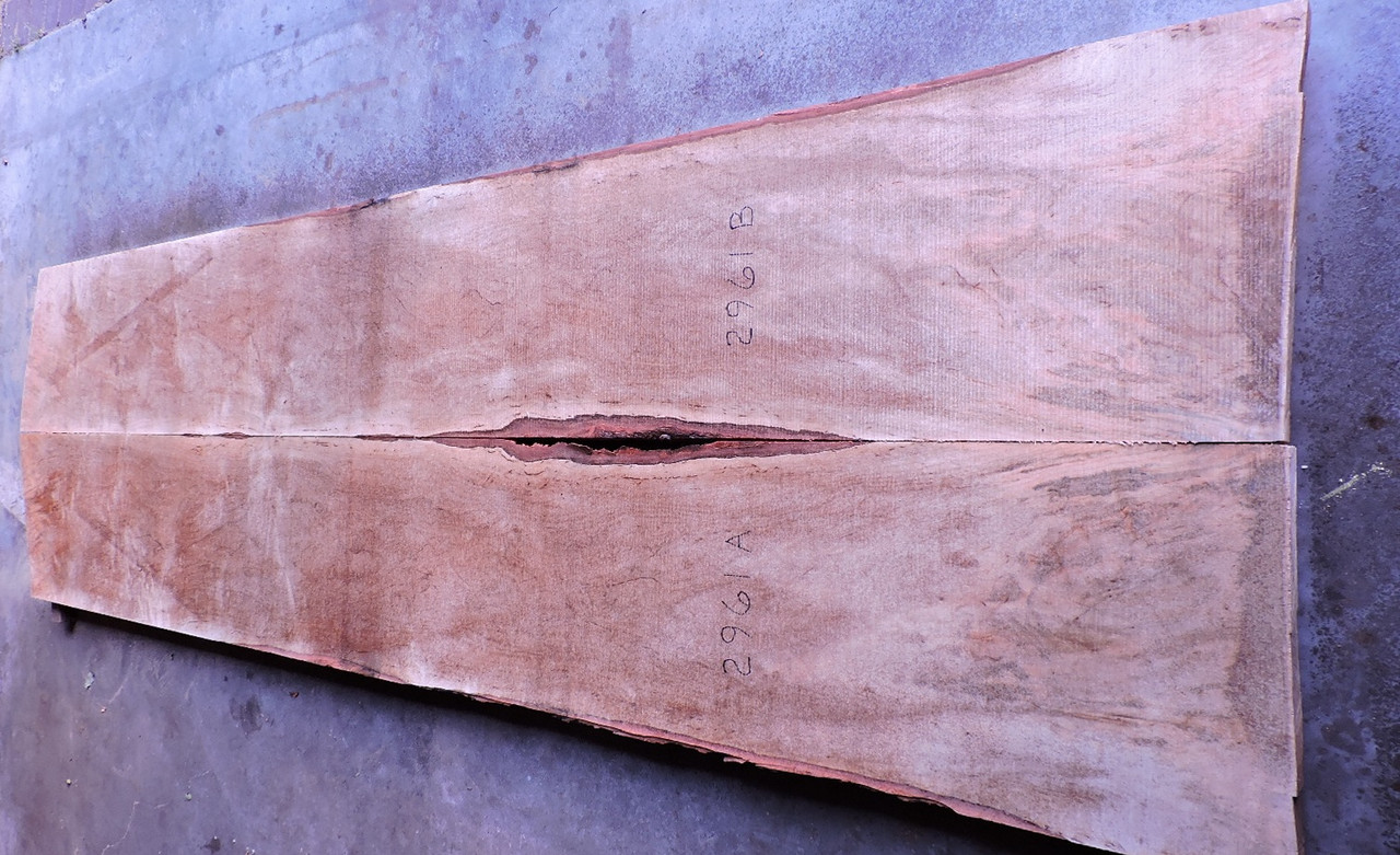 8/4 Maple Live Edge Slabs 2961 AB