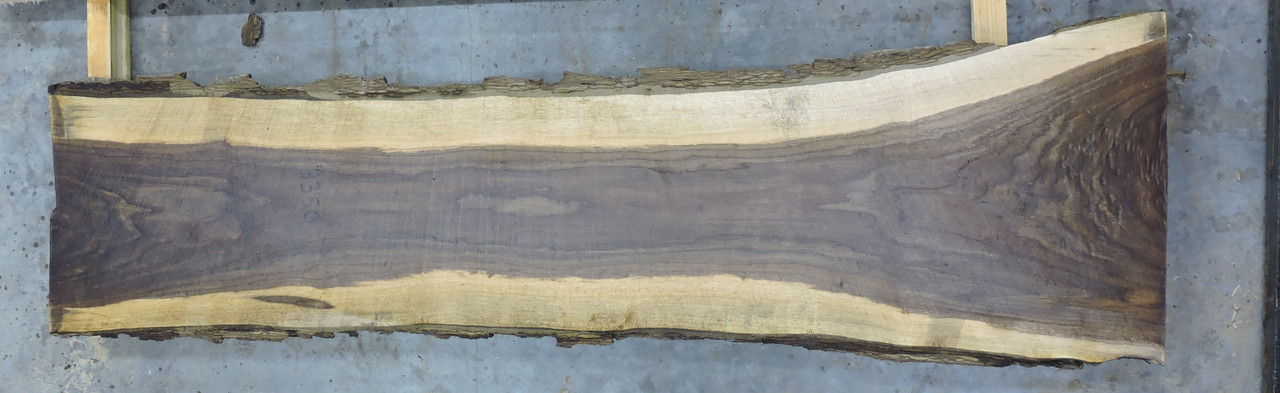 8/4 Walnut Live Edge Slab - 3350