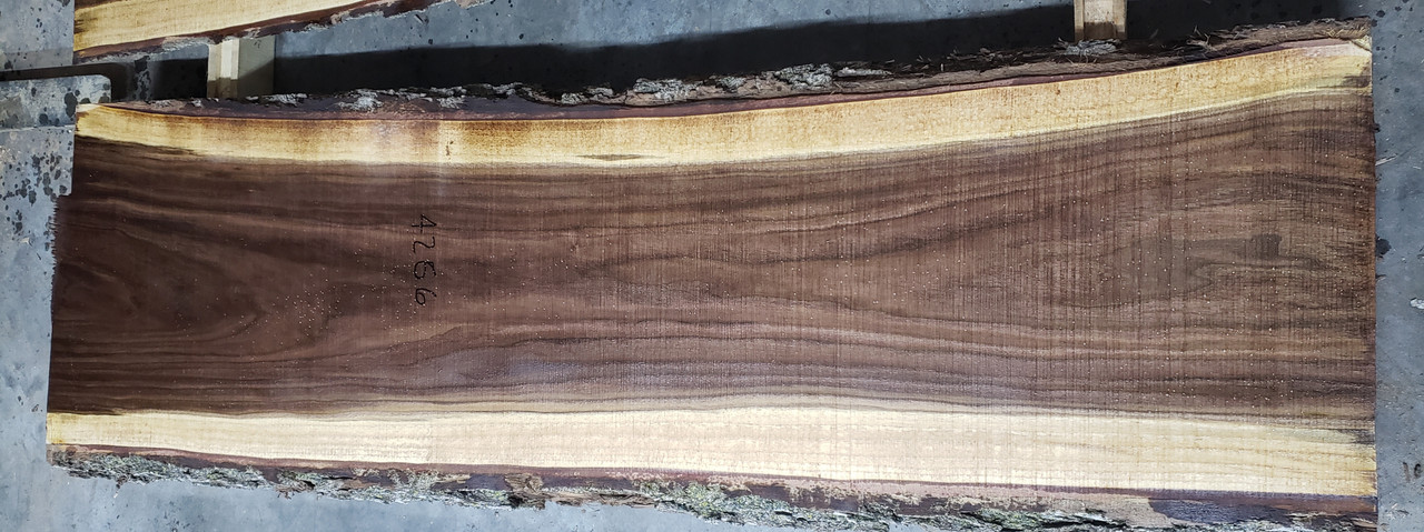 10/4 Walnut Live Edge Slab 4266