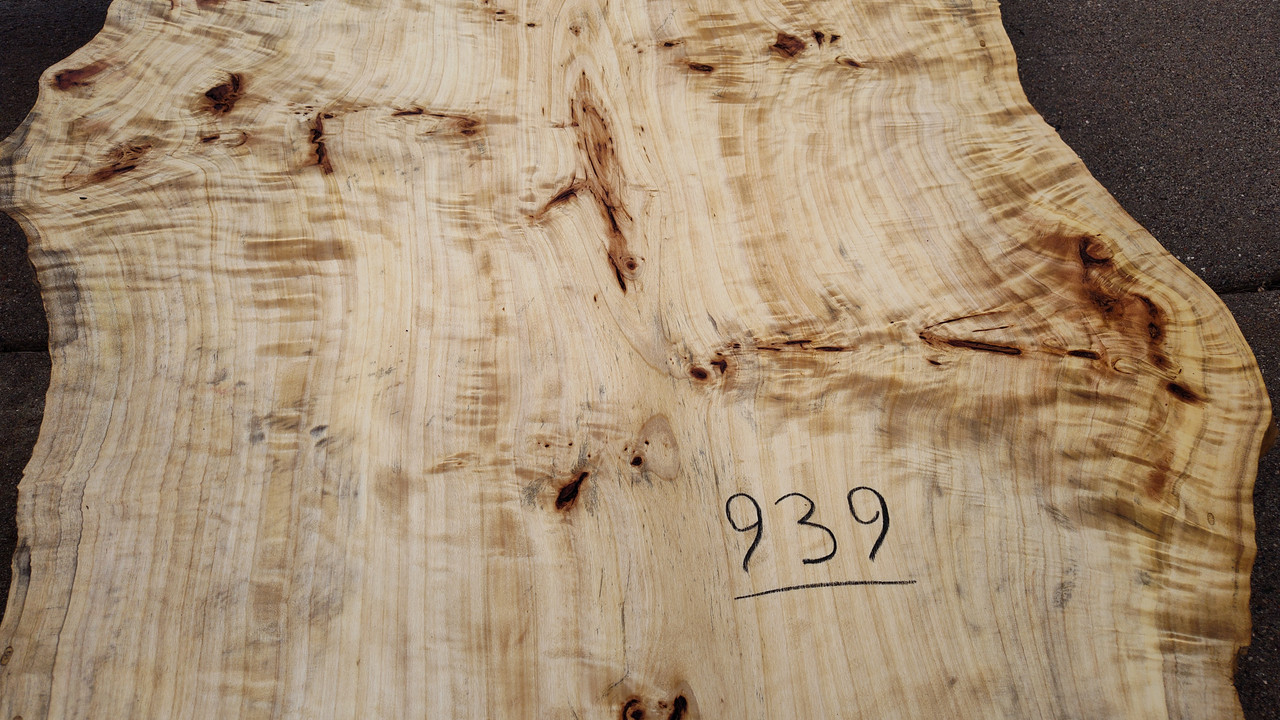 8/4 Mappa Burl Live Edge Slab 939
