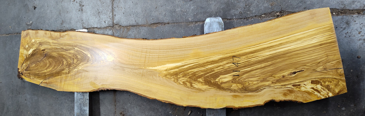 5/4  Olivewood live edge slab 1147