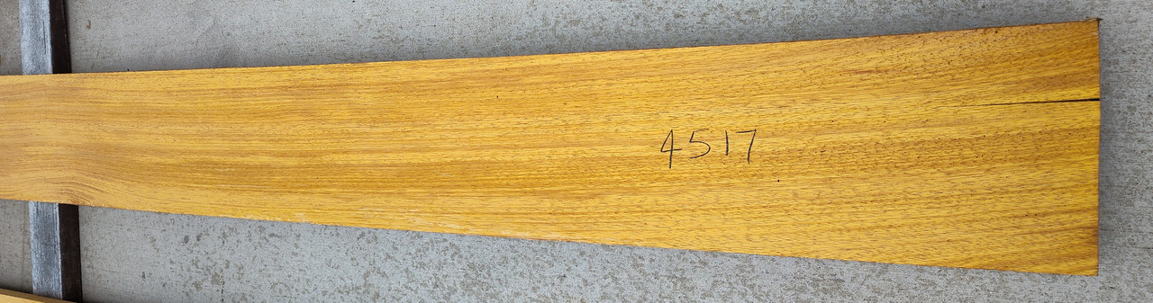4/4 Iroko surfaced board 4517