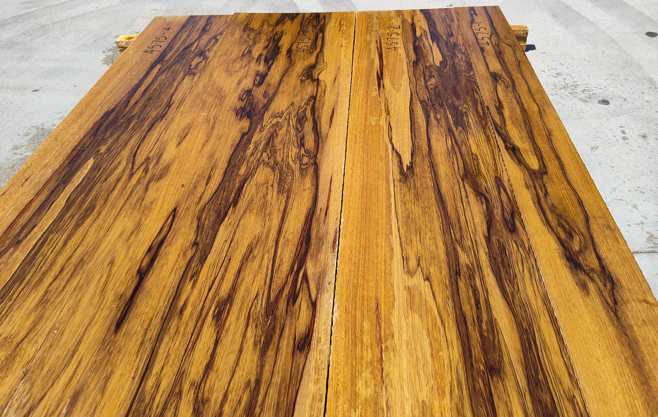 4/4 Black Limba Table Top set 4575 - Logs to Lumber Co.