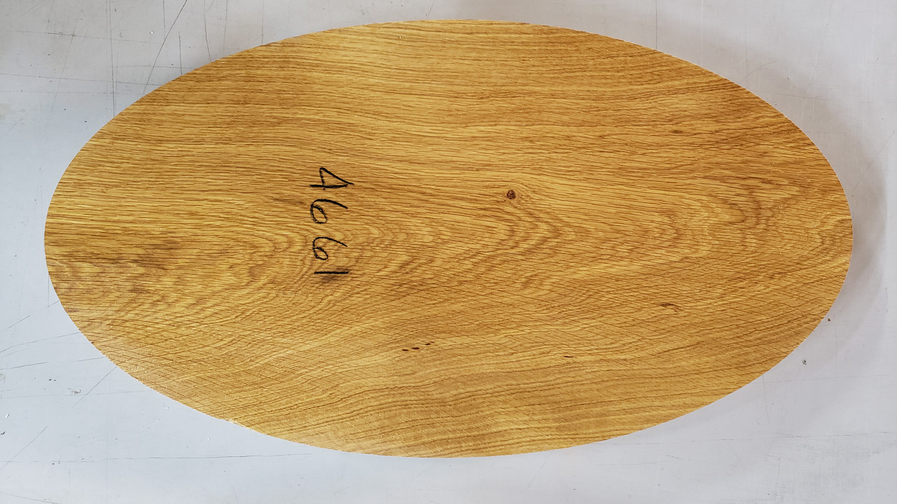 8/4 White Oak Oval- 4661