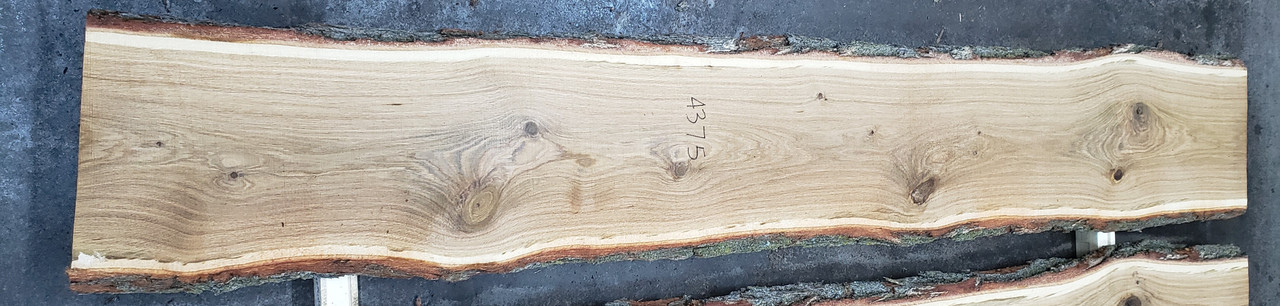 5/4 White Oak Live Edge Slab - 4375