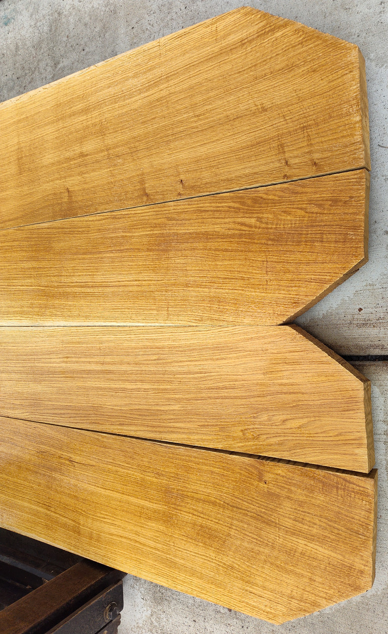 8/4 Bookmatched Rift White Oak  Table Top Set - 4691