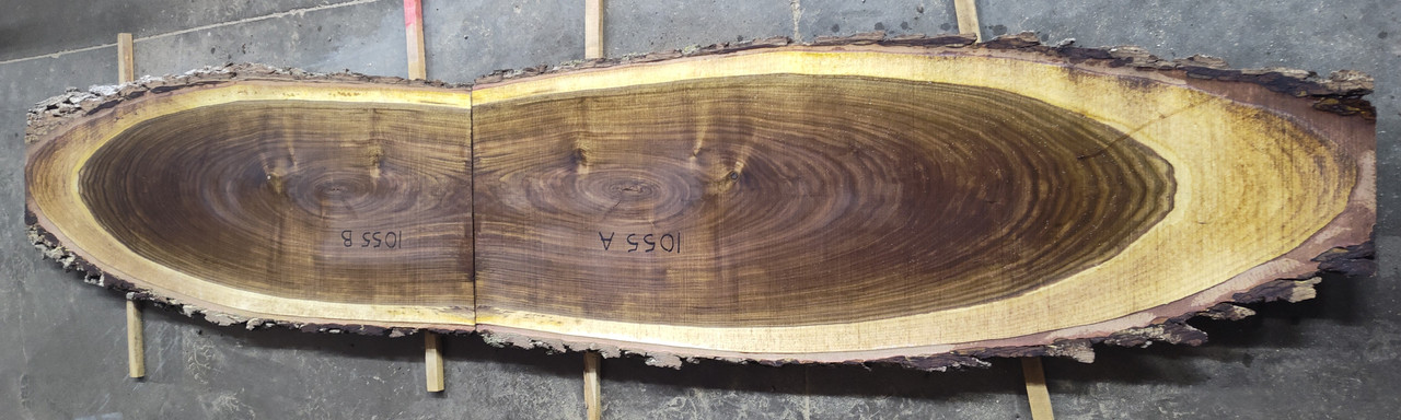 8/4 Bookmatched Walnut Cookies - 1055 AB