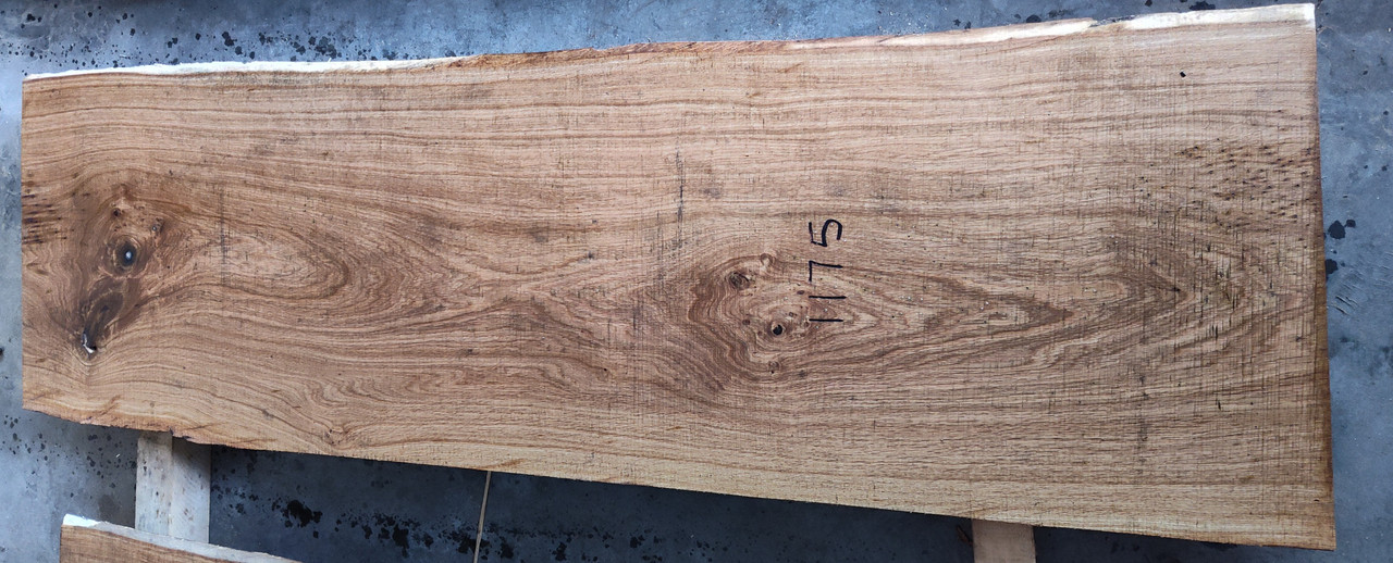 8/4 White Oak Live Edge Slab -1175