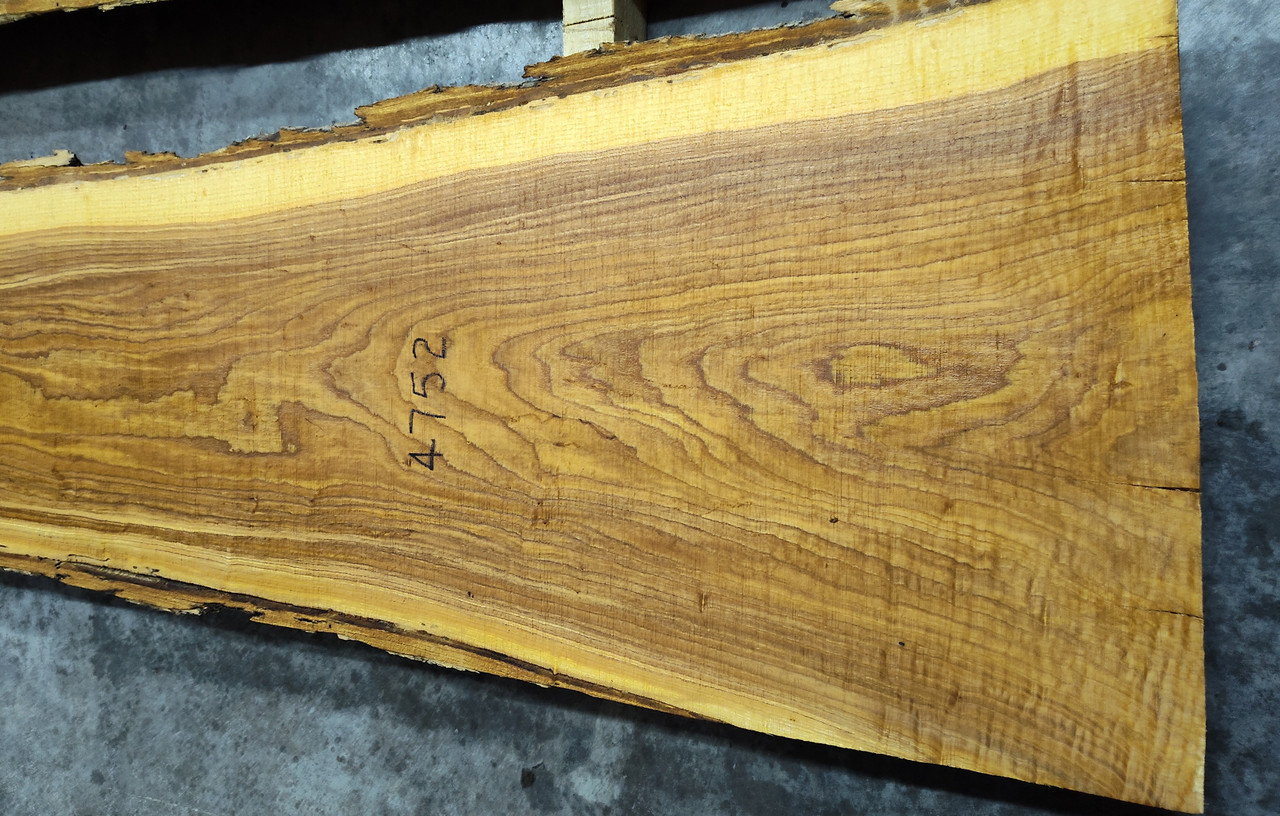 8/4 Ash Live Edge Slab -4752