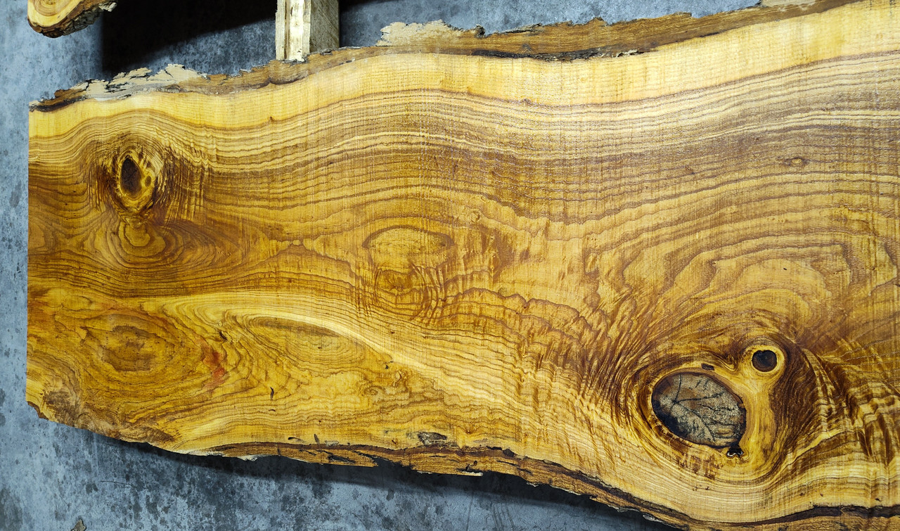 8/4 Ash Live Edge Slab -4752