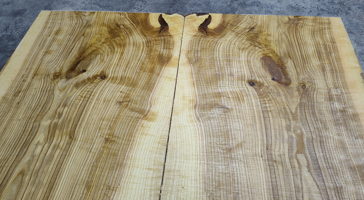 10/4 Bookmatched Ash Live Edge Slabs -4765 AB