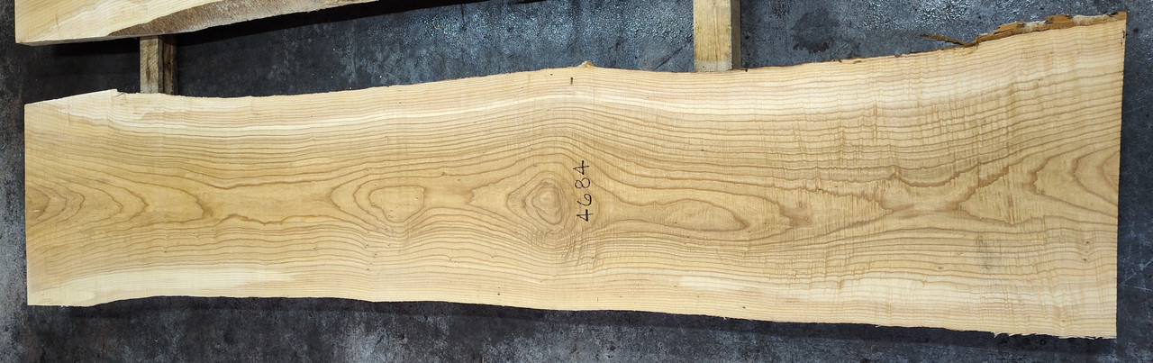 8/4 Ash Live Edge Slab -4684