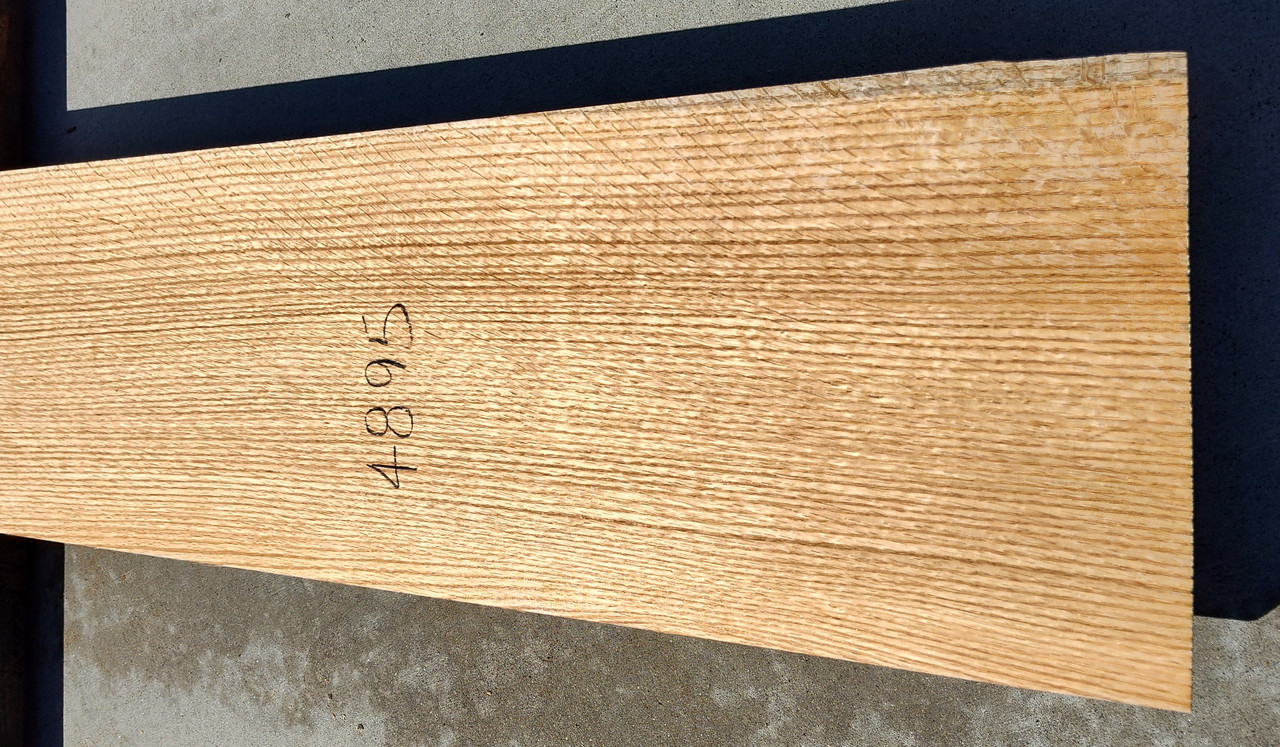 Wide Quarter sawn Red Oak board 4895