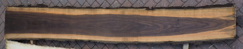 6/4 Walnut Live Edge Slab - 2156