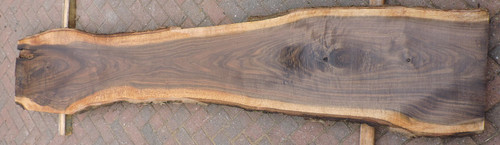 10/4 Walnut Live Edge Slab - 2456