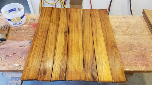 4/4 Shedua quartersawn 8.2 BF pack - 539