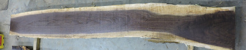 6/4 Walnut Live Edge Slab - 3129
