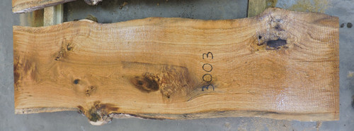 8/4 White Oak Live Edge Slab - 3003
