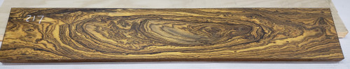 4/4 Figured Bocote surfaced board 217