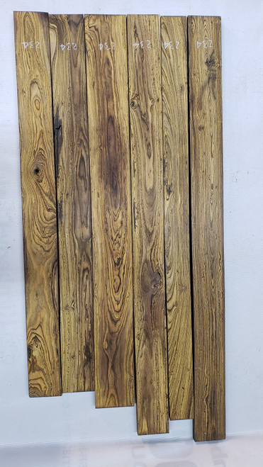 4/4 Bocote Table top Set 234