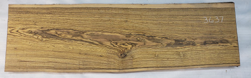5/4  Bocote live edge slab 3637