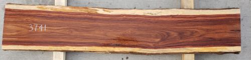 5/4 Granadillo Live Edge Slab 3741