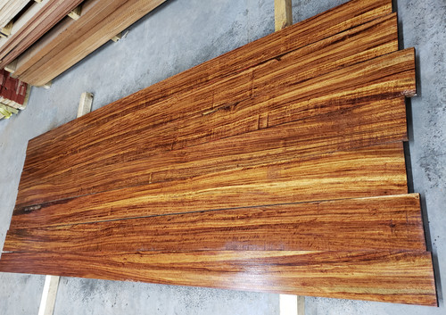 4/4 Quartersawn Etimo Table top Set 3818