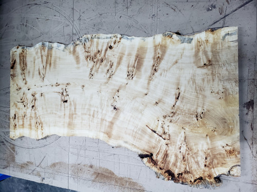 12/4 Mappa Burl Live Edge slab 2768 12/4 Mappa Burl Live Edge slab 2768