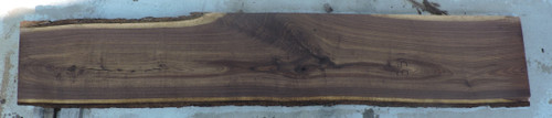 8/4 Walnut Live Edge Slab - 3511