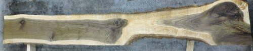 8/4 Walnut Live Edge Slab - 3306
