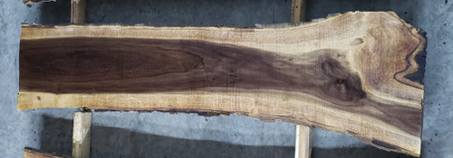 12/4 Walnut Live Edge Slab - 4282