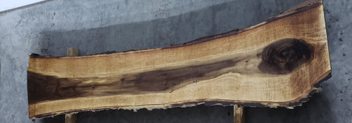 8/4 Walnut Live Edge Slab - 4283