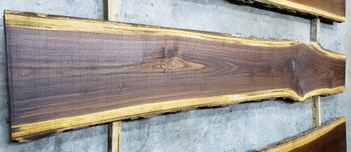 10/4 Walnut Live Edge Slab 4167