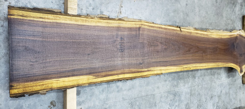 10/4 Walnut Live Edge Slab 4168
