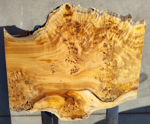 8/4 Mappa Burl Live Edge Slab 934 8/4 Mappa Burl Live Edge Slab 934