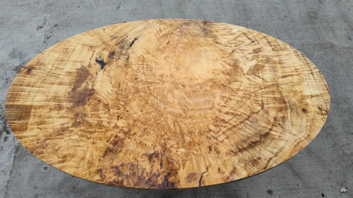 10/4 Cotton Wood burl Oval Table Top 1036 10/4 Cotton Wood burl Oval Table Top 1036