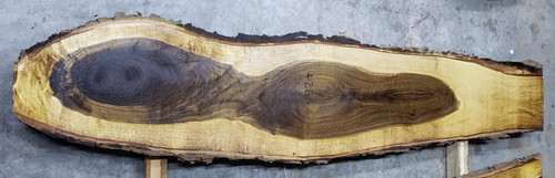 6/4 Walnut Live Edge Slab 4285