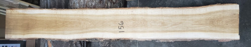 4/4 White Oak Live Edge Slab - 156
