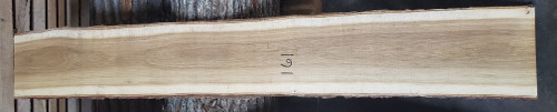 4/4 White Oak Live Edge Slab - 161