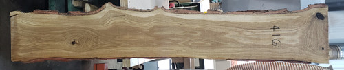 4/4 White Oak Live Edge Slab - 416