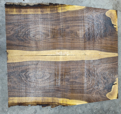 10/4 Bookmatched Walnut Slab 739 AB