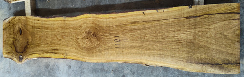 8/4 White Oak Live Edge Slab -1181